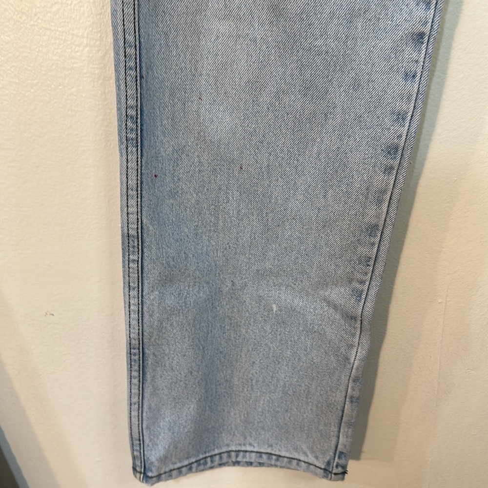 harley davidson vintage boot cut straight high waisted jeans 10L 100% cotton - Picture 3 of 7